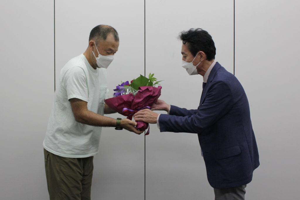 感謝状贈呈の様子②
